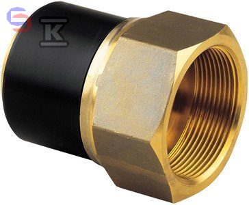 GEORG FISCHER Adapter PE-Mosiądz GW DN63x2" SDR11 PN10/16