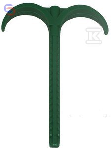 WALRAVEN BIS Hak podwieszany 75 mm do instalacji podłogowych