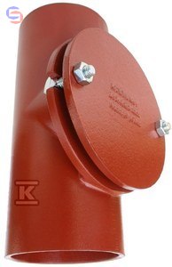 PREIS SML 50 Czyszczak żeliwny bezkielichowy 0.11x0.10x0.19m