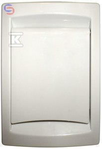 TOPVAC VEGA Gniazdo ssące białe TUY901WH 60x100x133mm