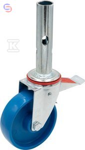 KRAUSE MONTO Rolki jezdne Ø125mm zestaw 4 szt.