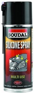 SOUDAL Spray Silicone 400ml Silikonowy Smarujący
