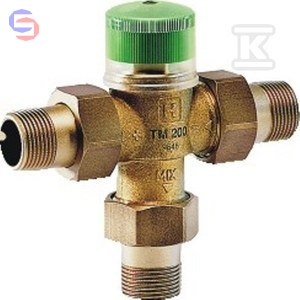 RESIDEO BRAUKMANN TM200 Termostatyczny zawór mieszający 3/4" 30-60°C