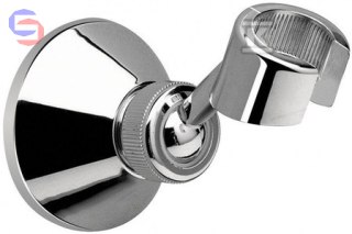 FERRO Uchwyt przegubowy rączki natrysku chrom 61x122x136mm