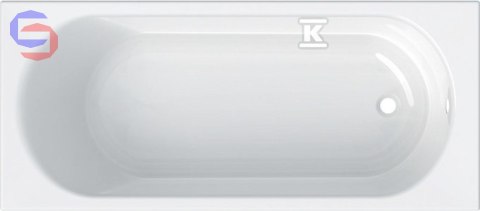 KOŁO OPAL PLUS Wanna prostokątna 160x70x45 cm 180L akryl