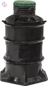 ZBIOR.PODZIEM.PEHD 740X400G 500L H1680 GRAF