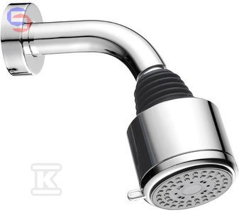 FERRO Zestaw Natryskowy z Głowicą 2-funkcyjną 0,15x0,10x0,21m 0,58kg