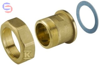 ZŁĄCZKA GWINTOWANE (AB-QM,ASV),DN40(G1 3/4" DANFOSS