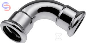 KAN-therm STEEL FITTINGS Kolano 90° 54x54 mm stal węglowa