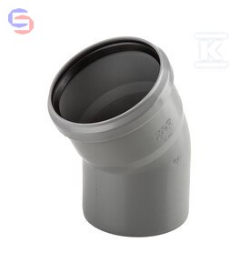 Wavin Kolano HT 40x30 Szare Sanitarne Kanalizacja