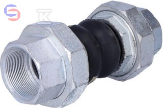 SOCLA ZKT Łącznik amortyzacyjny gwintowany DN2" 0,1x0,09x0,2m 2,54kg