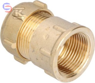 CONEX COMPRESSION Łącznik prosty 22x3/4 mosiężny zaciskowy