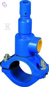 BOHAMET-ARMATURA Nawiertka DN90x40 PVC/PE GJL 4.94kg