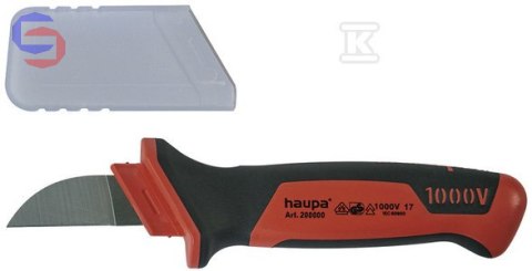 HAUPA Nóż do przewodów VDE 0,11kg 313x88x197mm