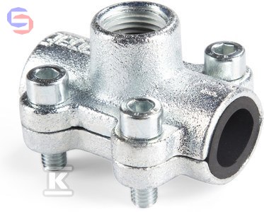 GEBO ANB Obejma montażowa 3"x2" stalowa 3.09kg