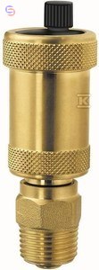 VALVEX ALFA Automatyczny odpowietrznik 1/2" mosiężny z zaworem odcinającym