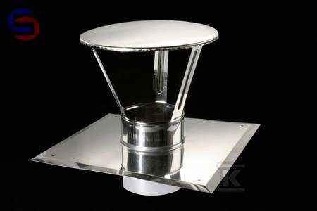 KRZYS-POL SJB Płyta dachowa z parasolem DN 100 stal 0,88kg