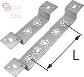 KAN-therm SCA ACCESSORIES Płytka montażowa odsadzona 50mm metalowa