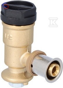 KAN-therm ultraPRESS Podejście 16x2 G1/2 Długość 71mm Mosiężne