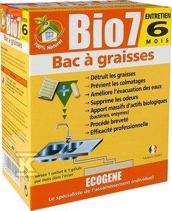 GRAF BIO7 Preparat do separatorów tłuszczu 480g