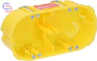 ONNLINE PK-2x60 Puszka podtynkowa karton-gips samogasnąca 0210-11N