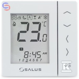 SALUS VS30W Regulator temperatury programowalny biały 230V
