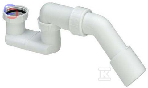 VIEGA Syfon Wanna 6/4"x40/50 Tworzywo Biały 106263