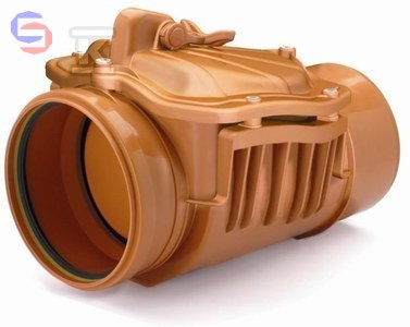 KARMAT Zasuwa burzowa PP DN200 Typ1 0.32x0.36x0.5m 4.37kg