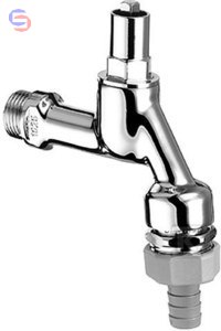 SCHELL Zawór czerpalny 1/2" chrom BSZ głowica SW6