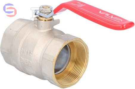 VALVEX ORO Zawór kulowy niklowany 2" GW/W dźwignia stalowa