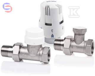 VALVEX THERMO SET Zestaw termostatyczny prosty 0.06x0.12x0.22m 0.57kg