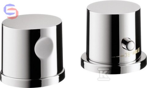 BATERIA TERMOST.UNO WANNA 2-OTW.CZ.ZEW.CHR HANSGROHE