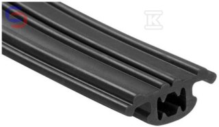 WALRAVEN BIS Profil EPDM do szyn 30mb Strut 0.07x0.07x1m