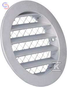 KRZYS-POL CSOC 100 Czerpnia ścienna z siatką 122x122x20mm 0,124kg