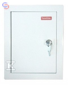 ONNLINE Drzwi rewizyjne 40x60 cm metalowe podtynkowe z zamkiem 3kg