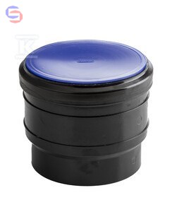 Wavin QS Kielich PEHD 50mm S12.5 z korkiem czarny