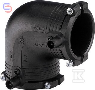 GEORG FISCHER Kolano elektrooporowe 90° D25 SDR11 PN10 gaz PN16 woda