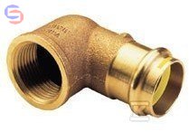 CONEX BPRESS GAS 90° Kolano 22x3/4 GW miedziane
