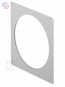 AWENTA Kołnierz przyścienny okrągły fi 125 plastik