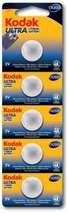KODAK Lithium Ultra CR2025 3V 5szt 18g 55x6x189mm