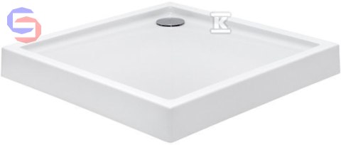MALAGA SQUARE BRODZIK 80X80X13 COMPACT ROCA