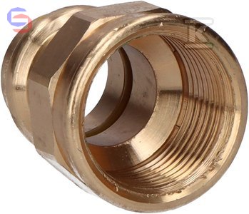 CONEX BPRESS GAS 22x1 Mufa przejściowa miedziana zaprasowywana do gazu