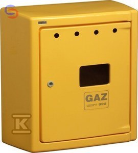 KEN BAARD Obudowa gazomierza G066/P żółta 0.24x0.6x0.6m 3.01kg