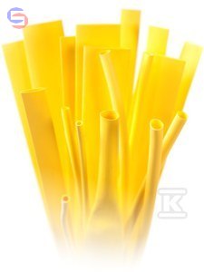 ONNLINE RTS 1,6/0,8 Żółta rurka termokurczliwa 1m