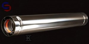 KRZYS-POL SKK Rura kominowa koncentryczna 80/125 L=250mm