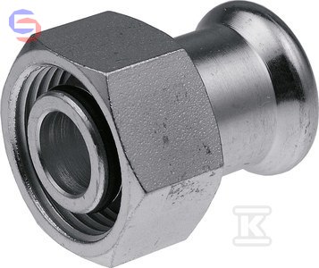 KAN-therm STEEL FITTINGS Śrubunek 15 G3/4" Stal węglowa