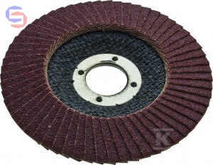 MODECO EXPERT Tarcza listkowa 125mm granulacja 40 wypukła