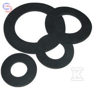 ONNLINE Uszczelka gumowa do kołnierza DN150 0,22x0,22m