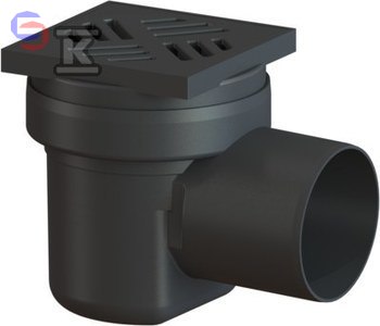 KESSEL Wpust piwniczny PP 150x150 mm syfon osadnik