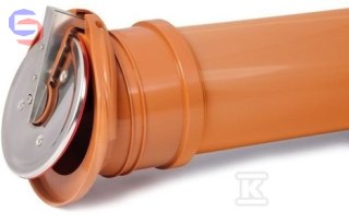 KARMAT Zasuwa burzowa PP DN160 typ 0 końcowa